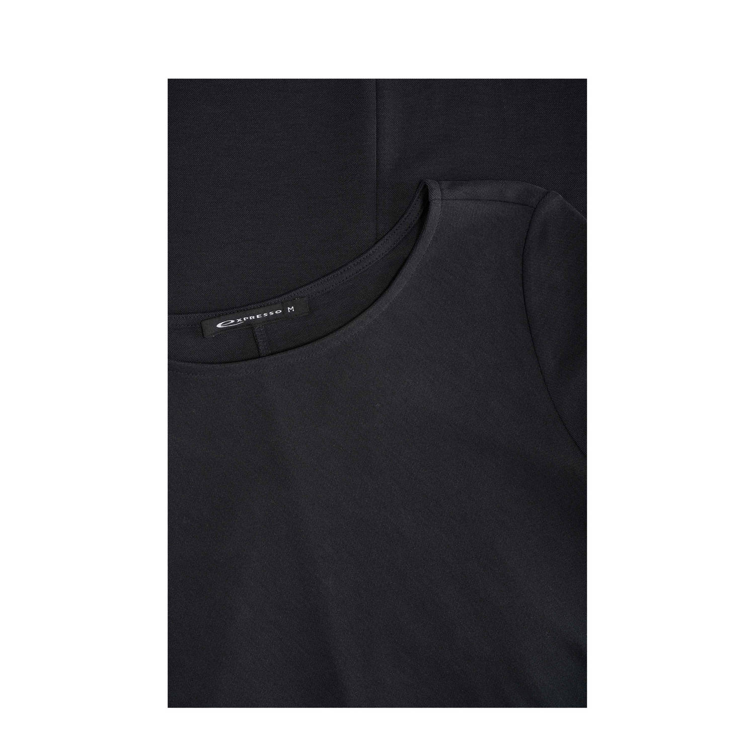 Expresso midi jurk zwart