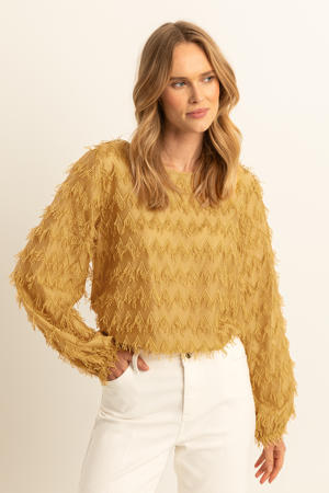 blouse geel