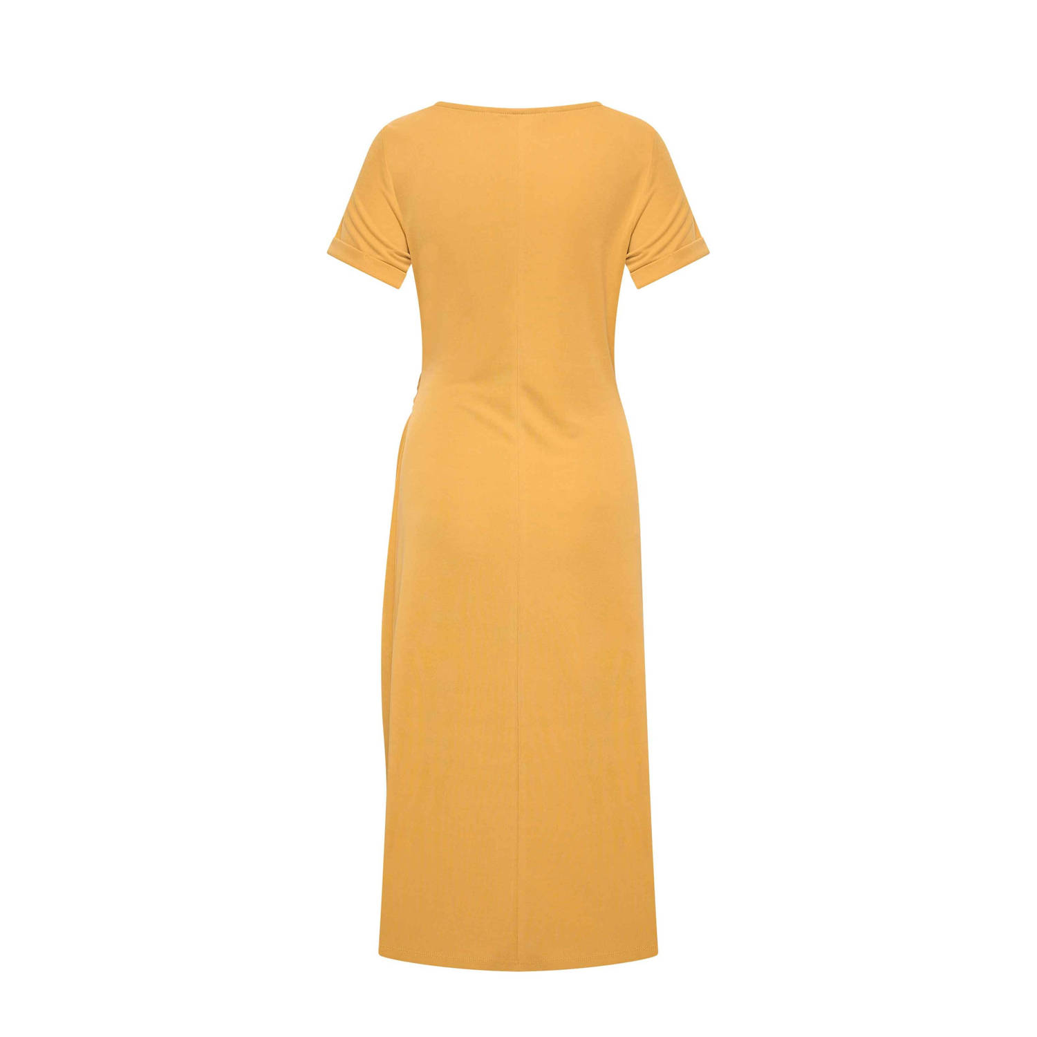 Expresso midi jurk geel