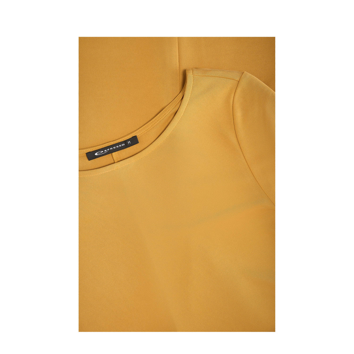 Expresso midi jurk geel