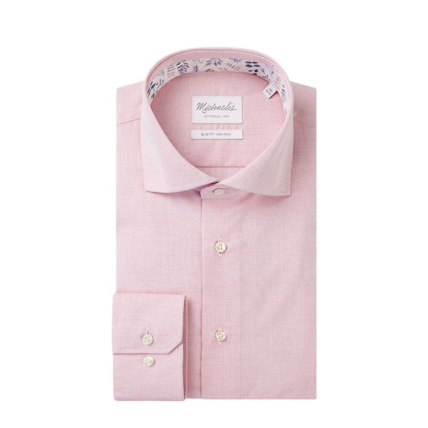 Michaelis zakelijk overhemd roze