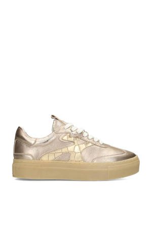 Titular leren sneakers roségoud