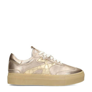 Titular leren sneakers roségoud