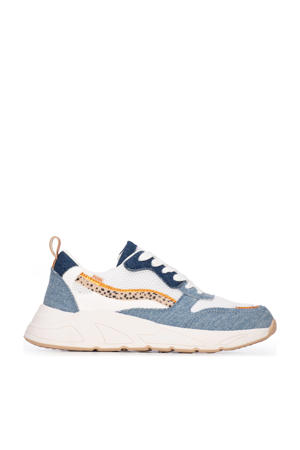 Charlie chunky sneakers wit/denim