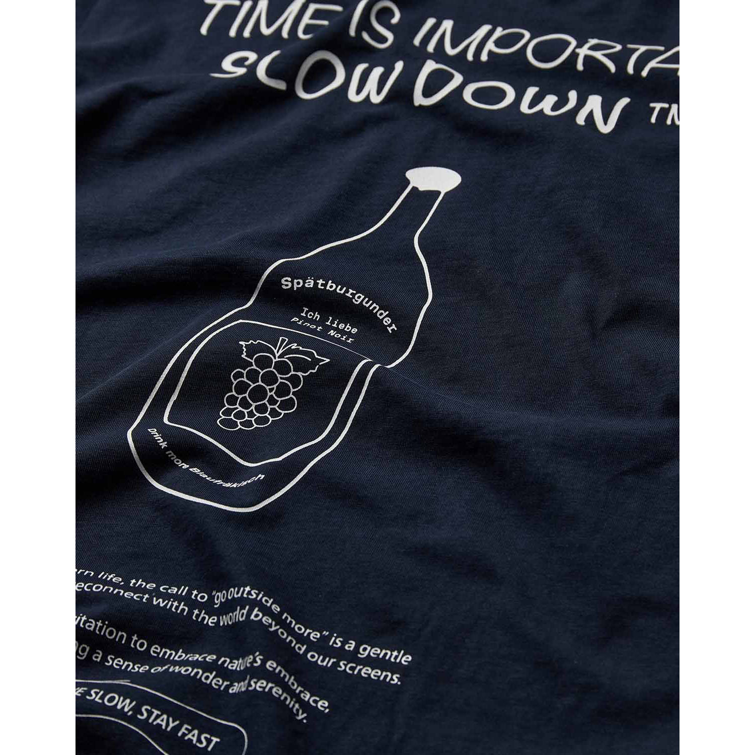 Anerkjendt T-shirt donkerblauw