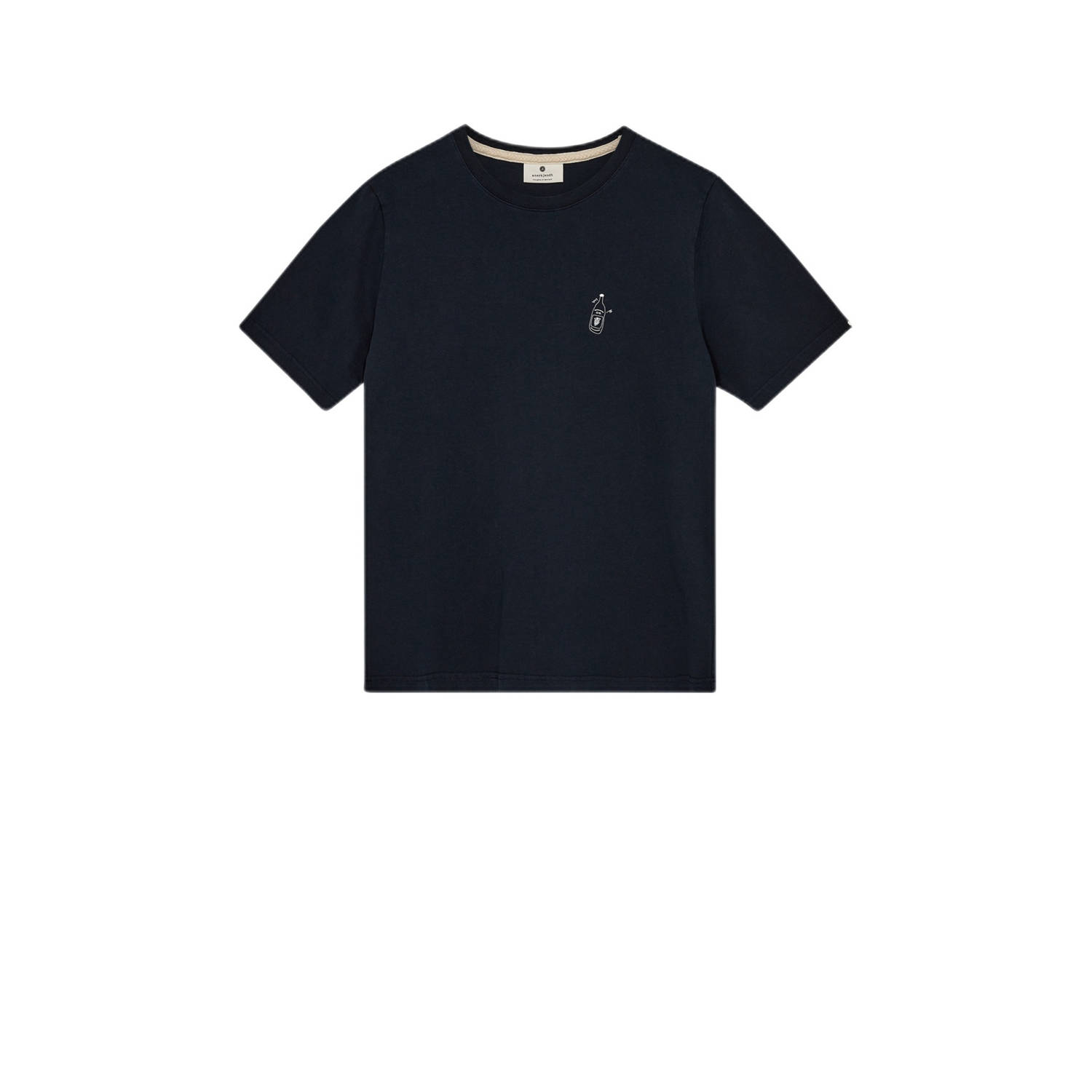 ANERKJENDT Heren Polo's & T-shirts Akkikki Seasonal Tee Donkerblauw