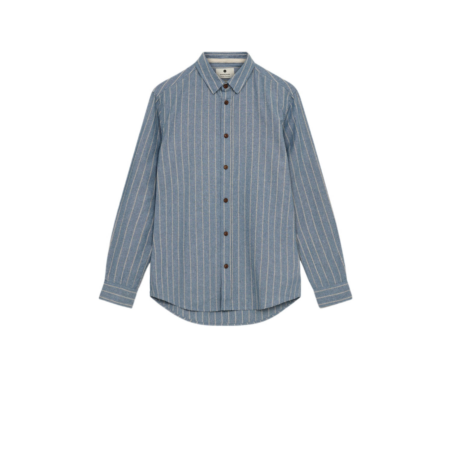 Anerkjendt casual overhemd blauw