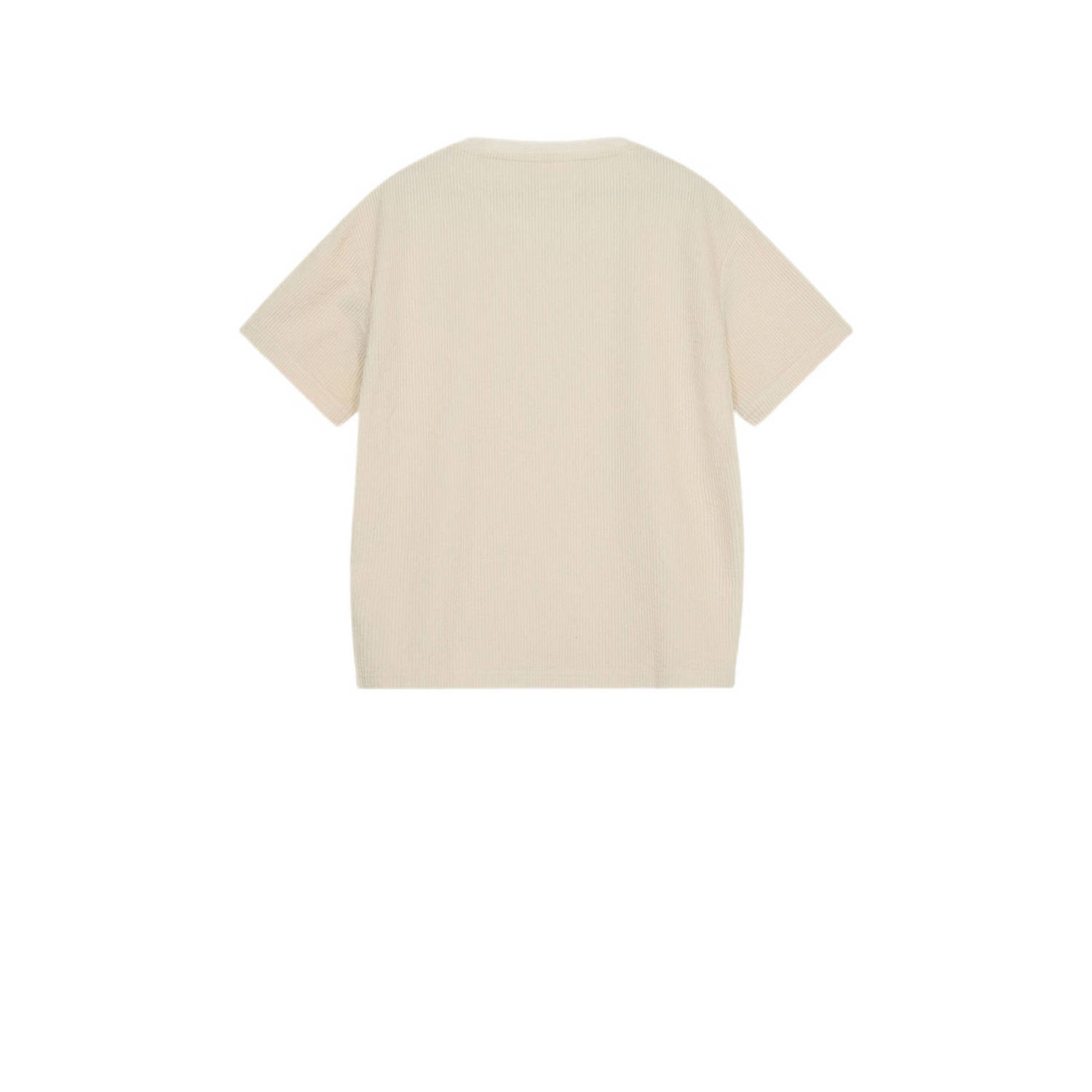 Anerkjendt corduroy T-shirt ecru