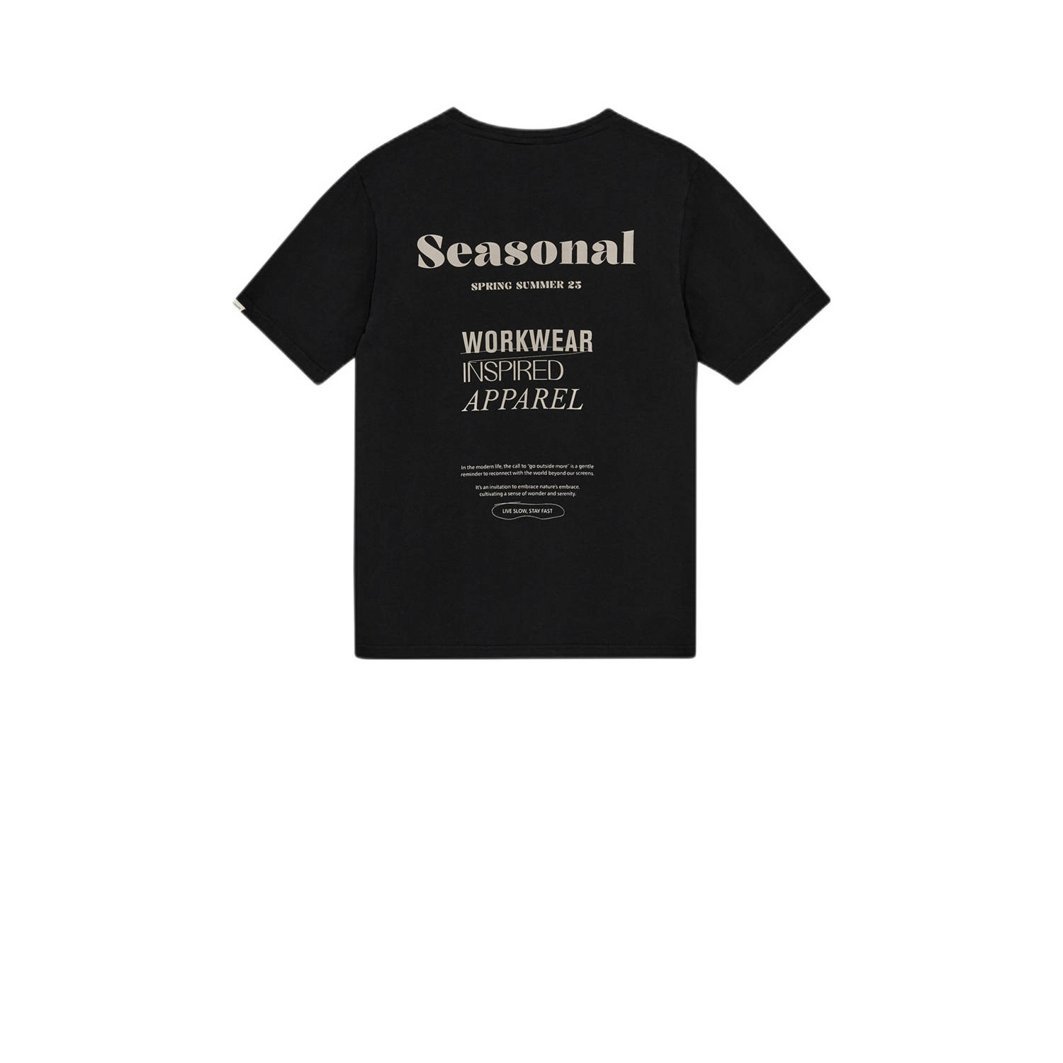 Anerkjendt T-shirt zwart