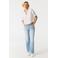 Cup of Joe Denim straight leg jeans light blue denim