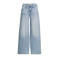 Cup of Joe Denim low waist wide leg jeans light blue denim