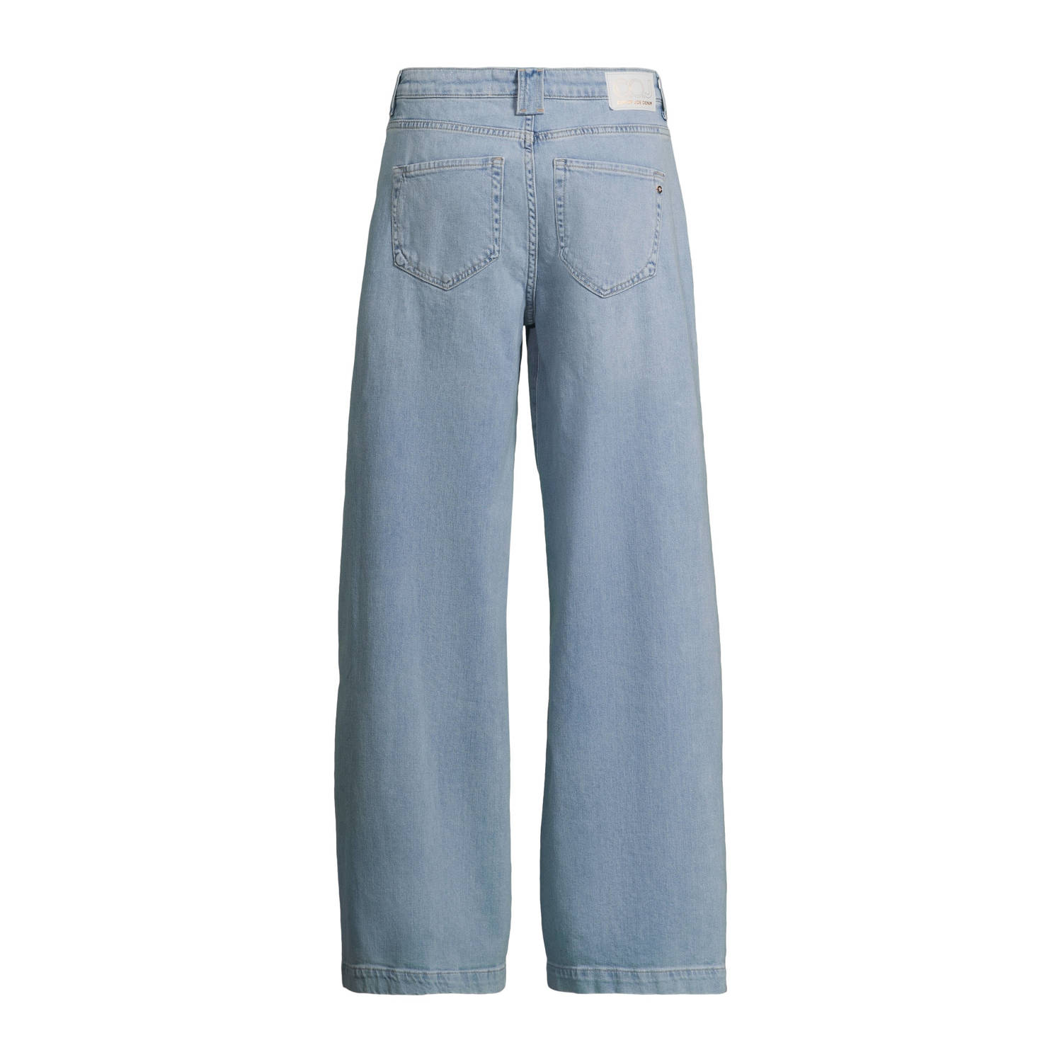 Cup of Joe Denim high waist wide leg jeans light blue denim