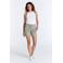 Cup of Joe Denim slim regular waist casual short lichtgroen