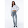 Cup of Joe Denim high waist flared jeans grey denim