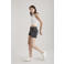 Cup of Joe Denim slim regular waist denim short black denim