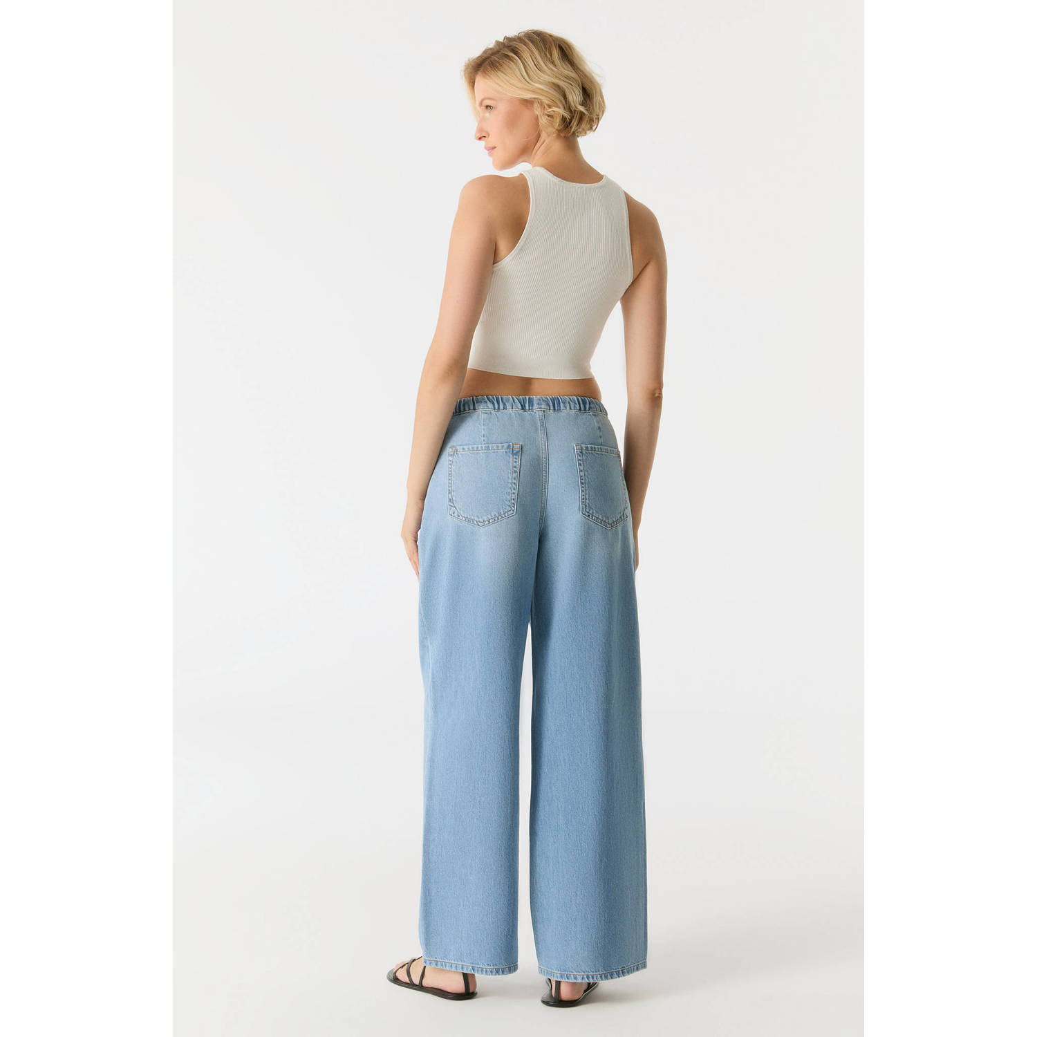 Cup of Joe Denim high waist light blue denim