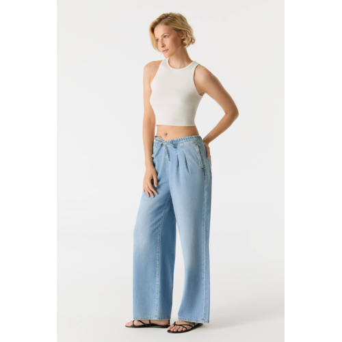 Cup of Joe Denim high waist light blue denim afbeelding