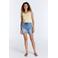 Cup of Joe Denim slim regular waist denim short light blue denim