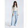 Cup of Joe Denim high waist wide leg jeans light blue denim