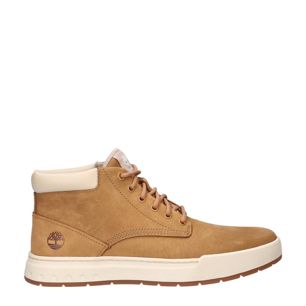 Camelkleurige heren Timberland Maple Grove Chukka nubuck veterboots