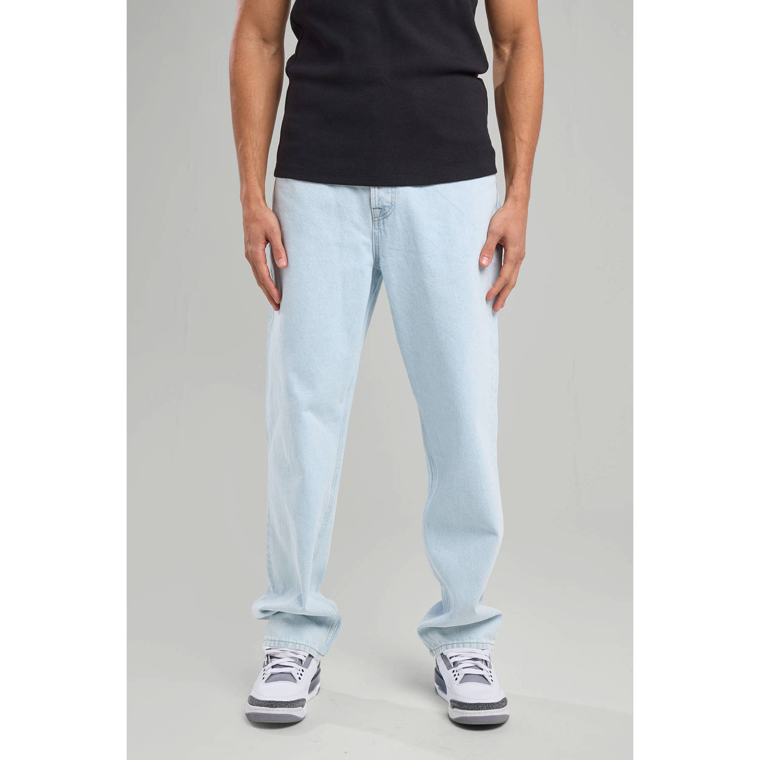 America Today Dallas loose fit jeans lichtblauw
