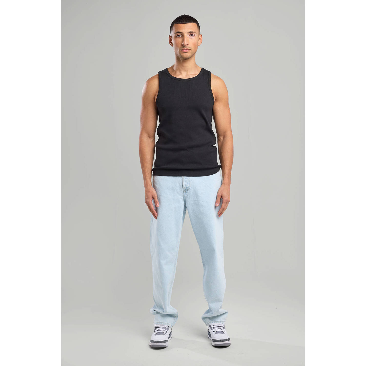 America Today Dallas loose fit jeans lichtblauw