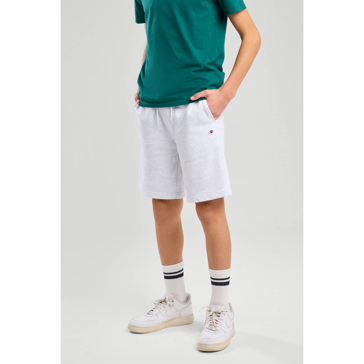 America Today sweatshort grijs