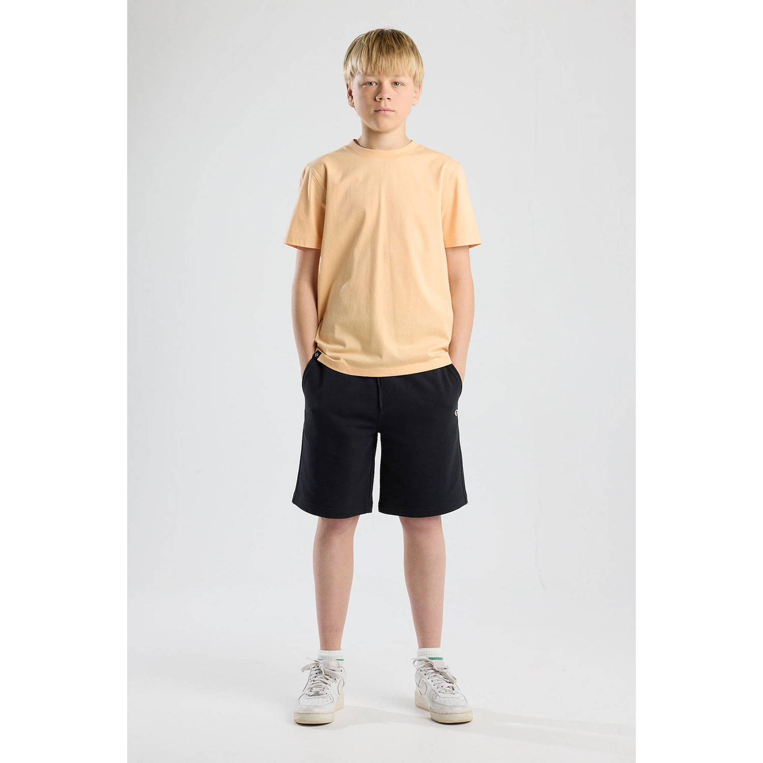 America Today sweatshort zwart