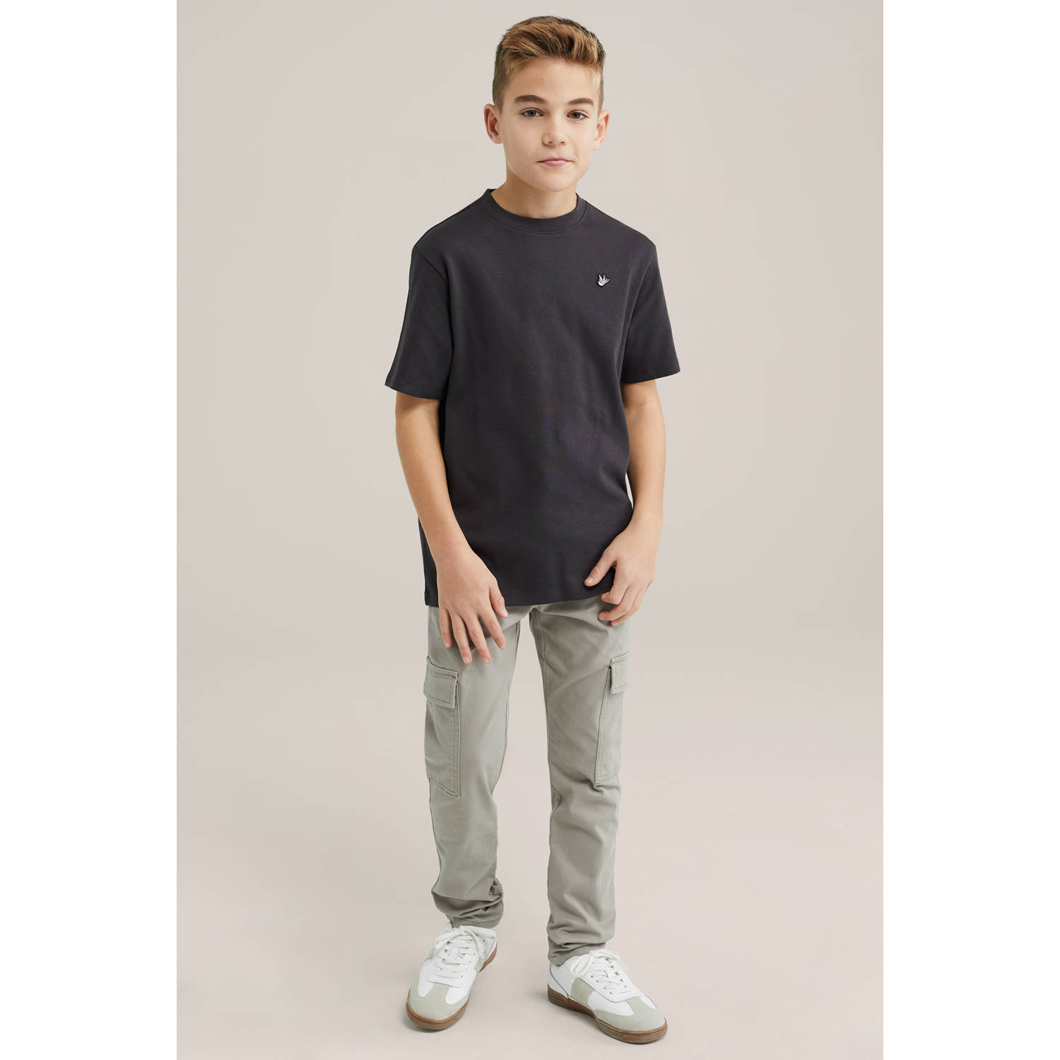 WE Fashion T-shirt antraciet