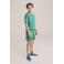 WE Fashion Blue Ridge T-shirt groen fijn gebreid