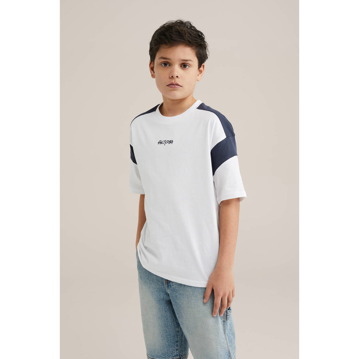 WE Fashion T-shirt wit