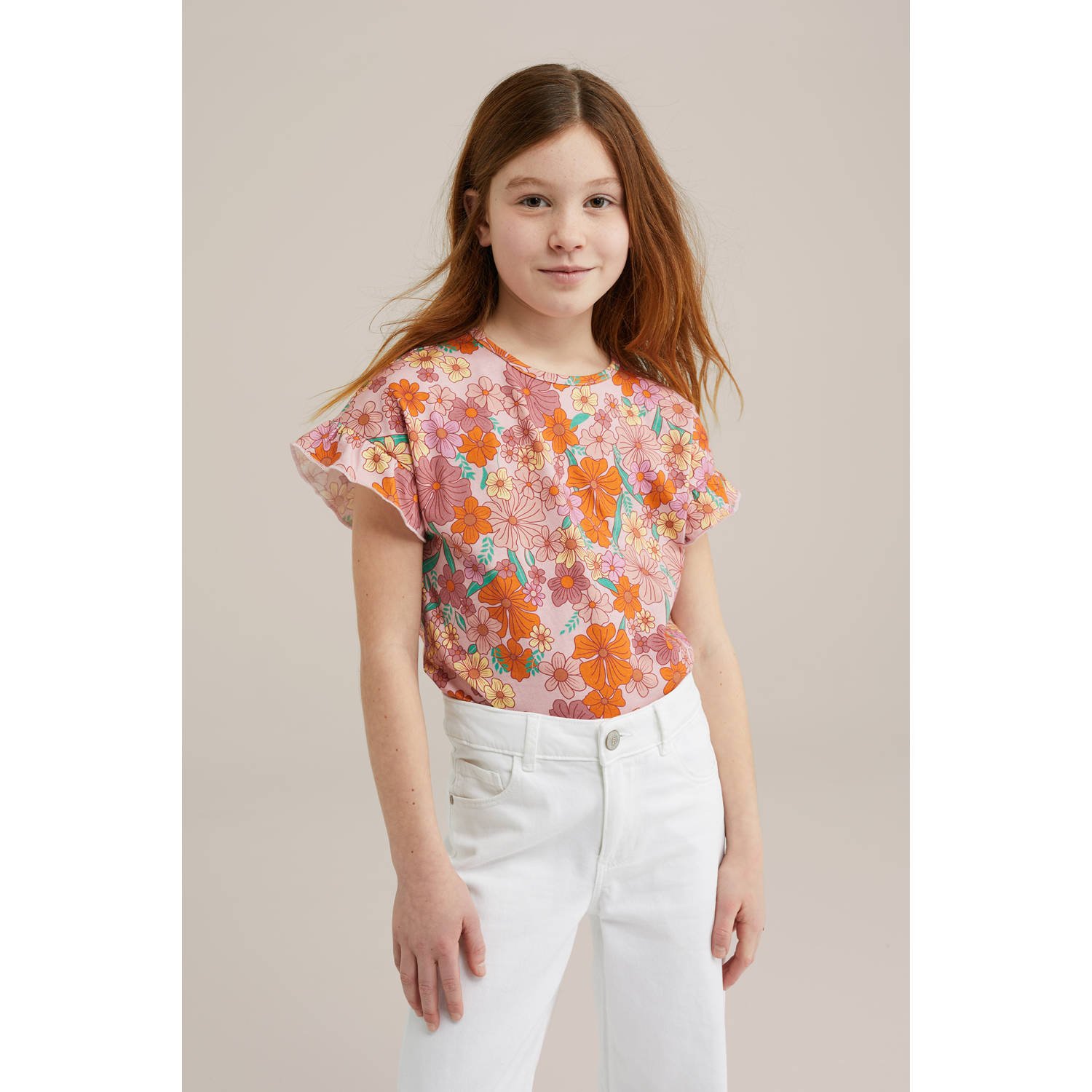 WE Fashion T-shirt roze