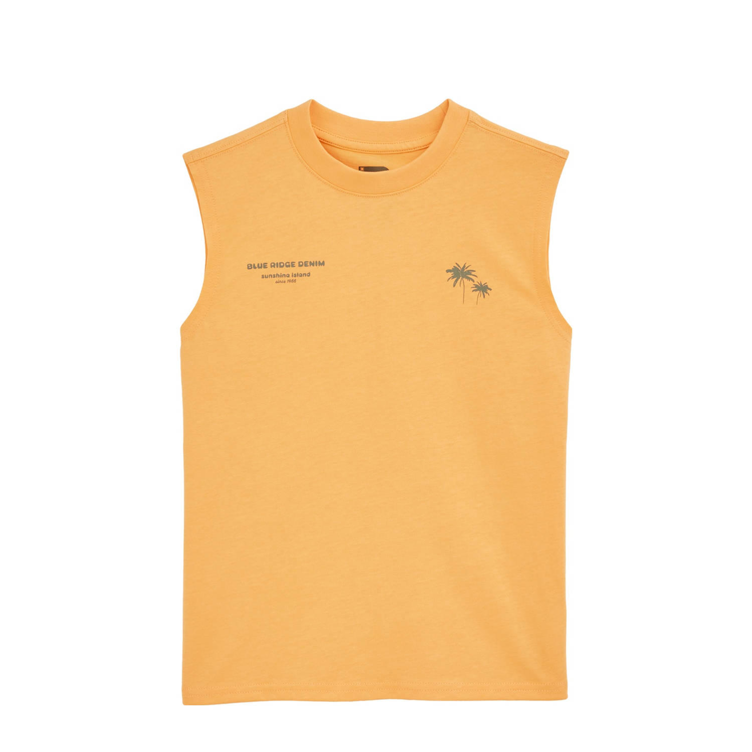 WE Fashion singlet oranje