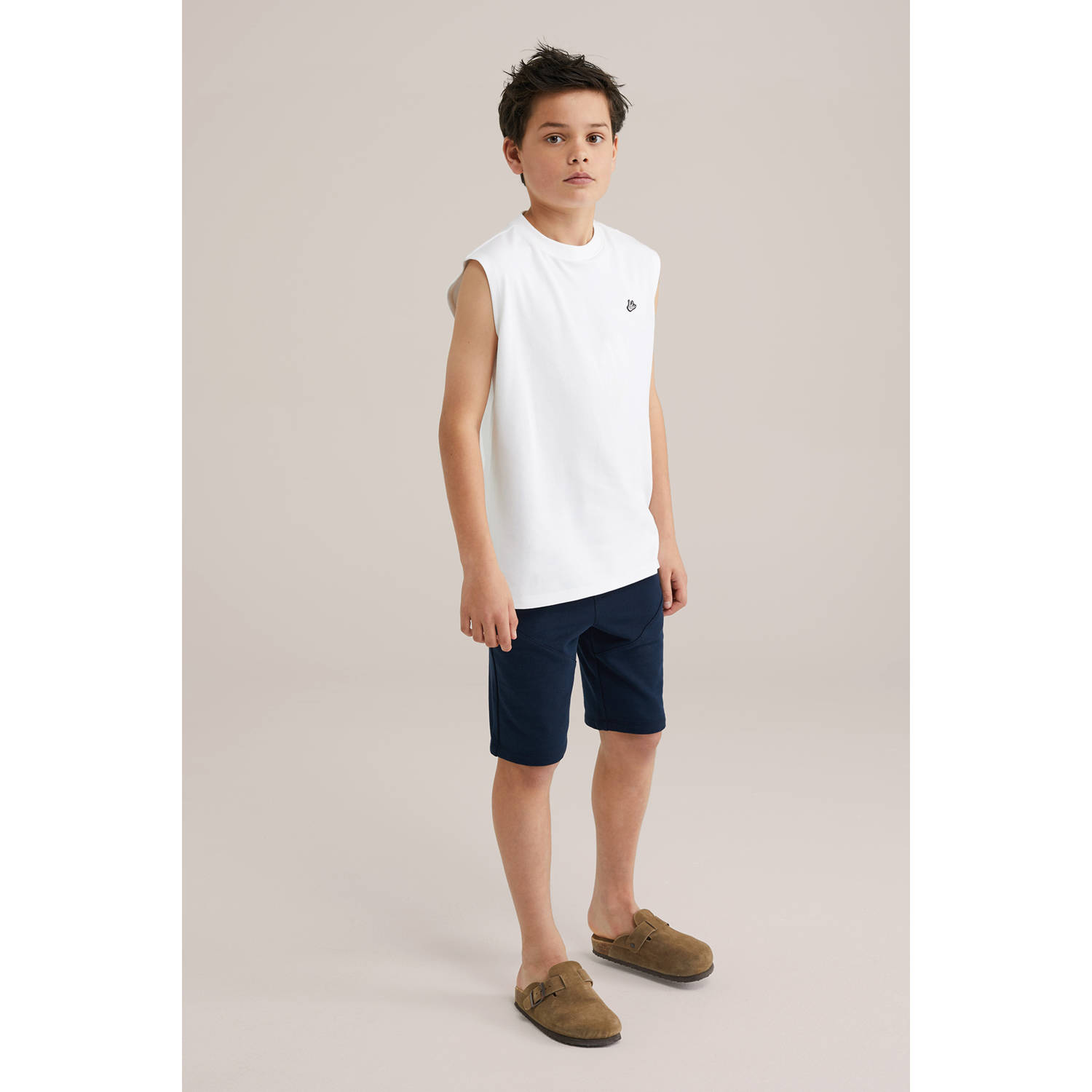 WE Fashion singlet wit