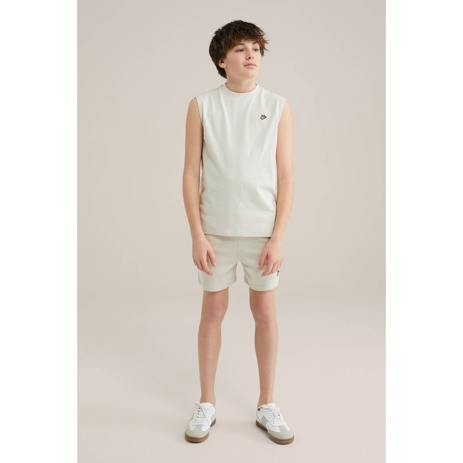 WE Fashion singlet beige