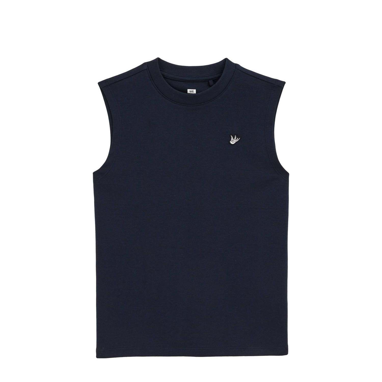 WE Fashion singlet donkerblauw