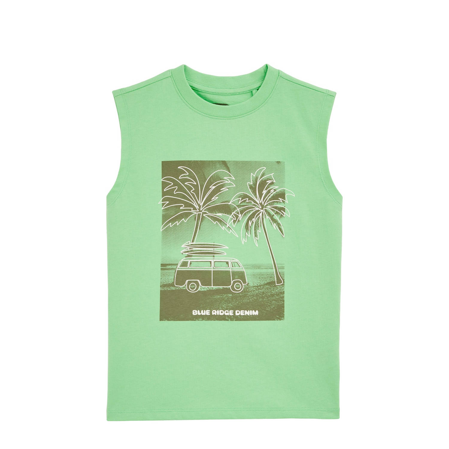WE Fashion singlet lichtgroen