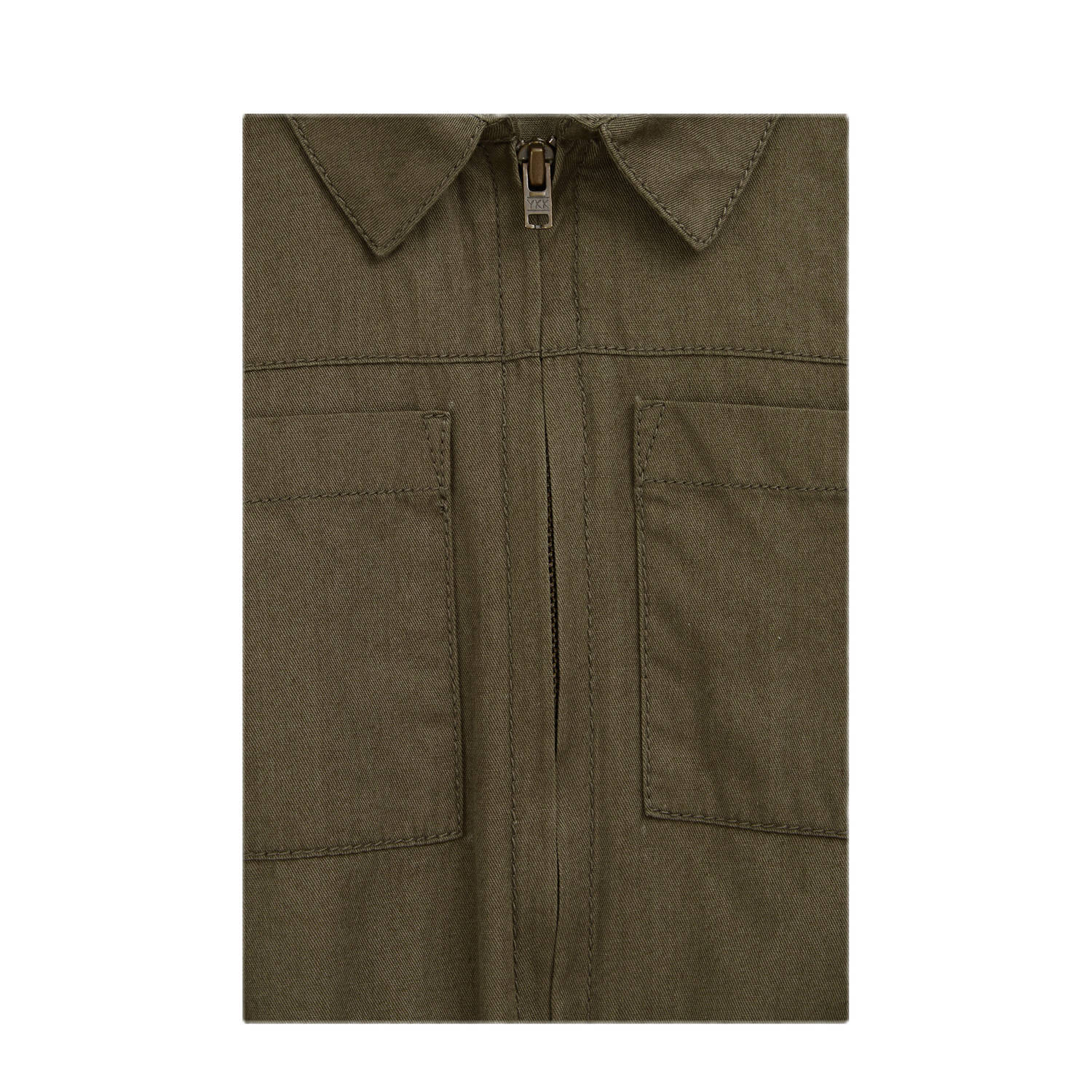 WE Fashion playsuit donkergroen