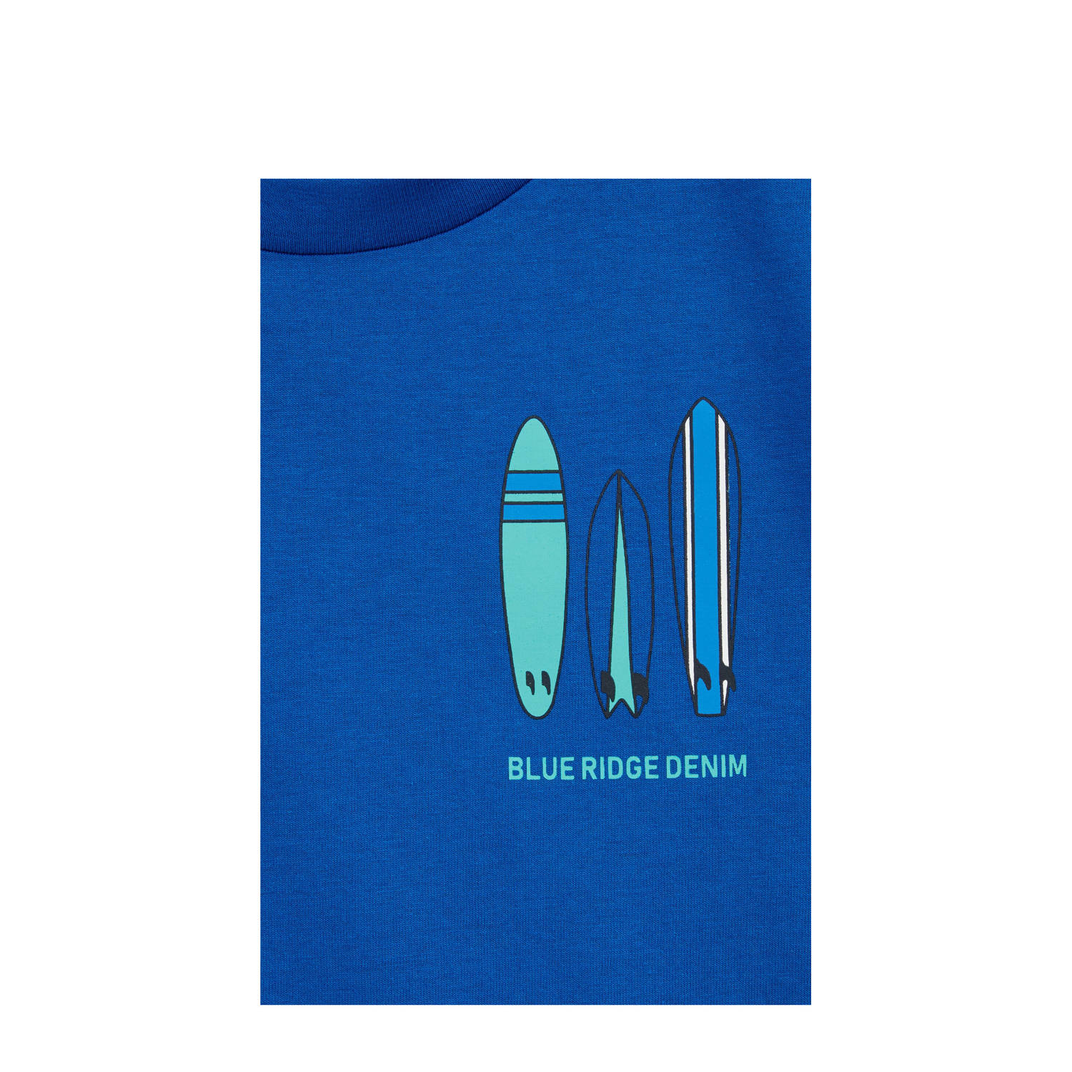WE Fashion Blue Ridge T-shirt blauw