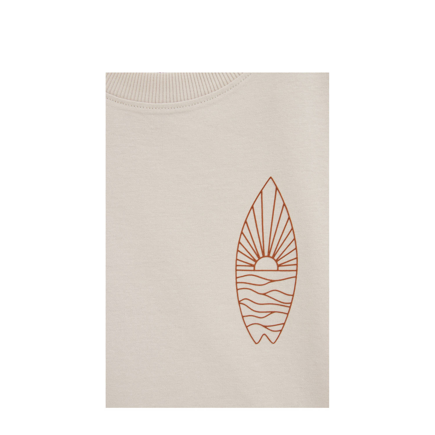 WE Fashion Blue Ridge T-shirt beige