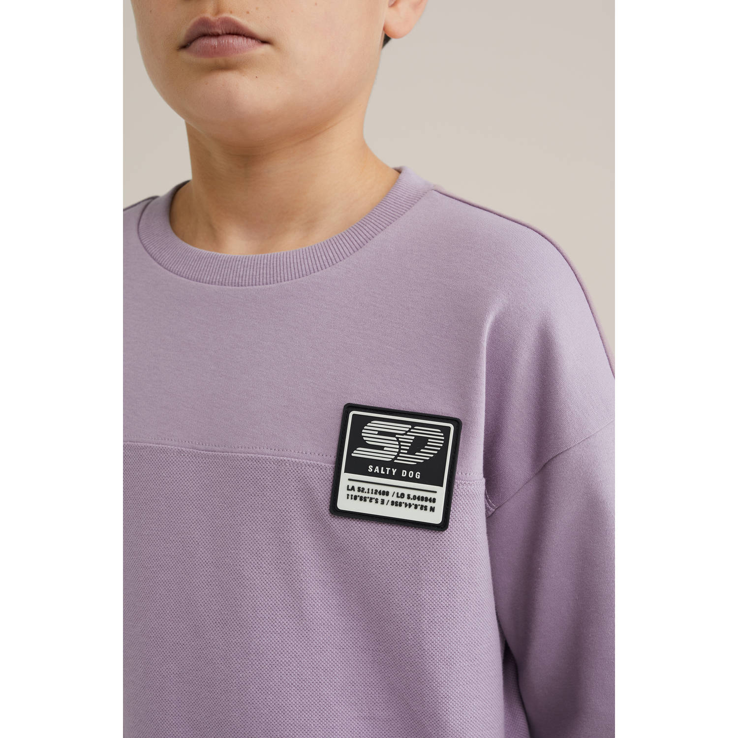 WE Fashion T-shirt paars