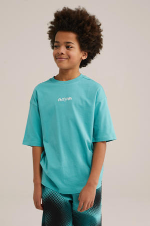 T-shirt lichtblauw