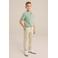 WE Fashion polo mintgroen