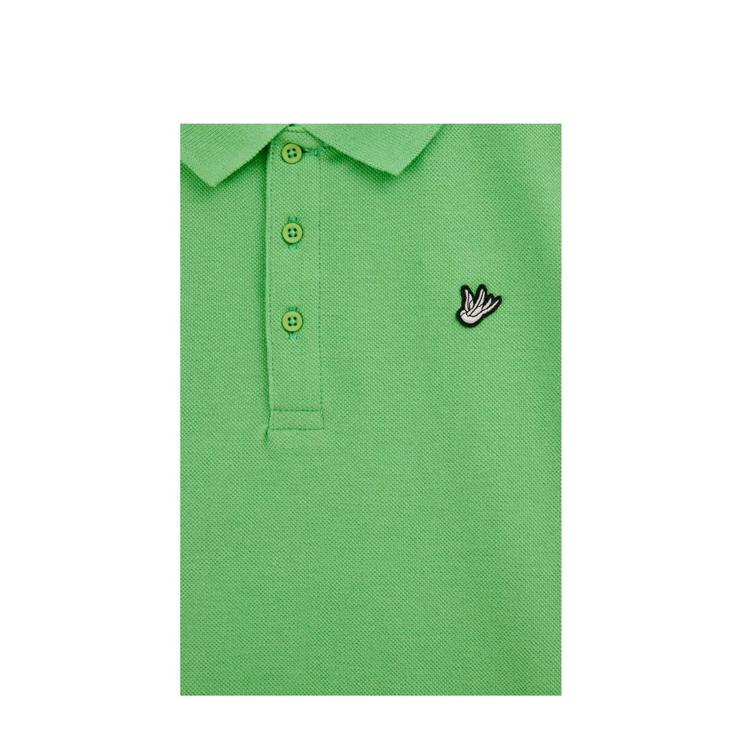 WE Fashion polo groen