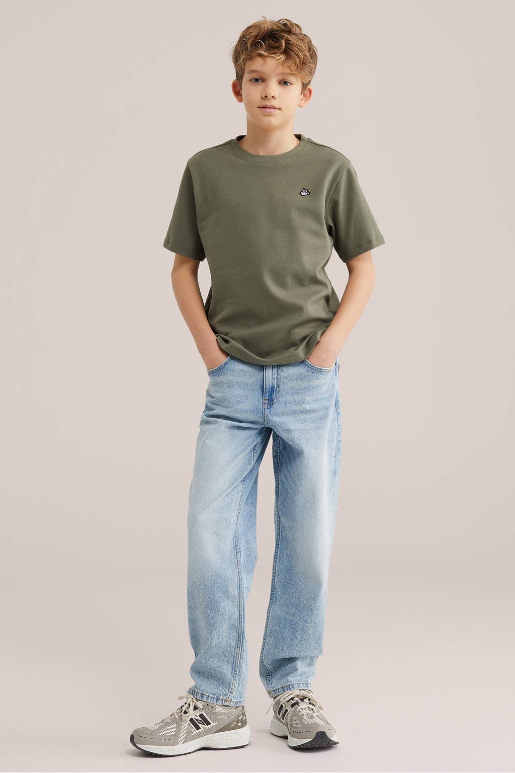 WE Fashion T-shirt kaki