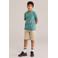 WE Fashion T-shirt donkergroen