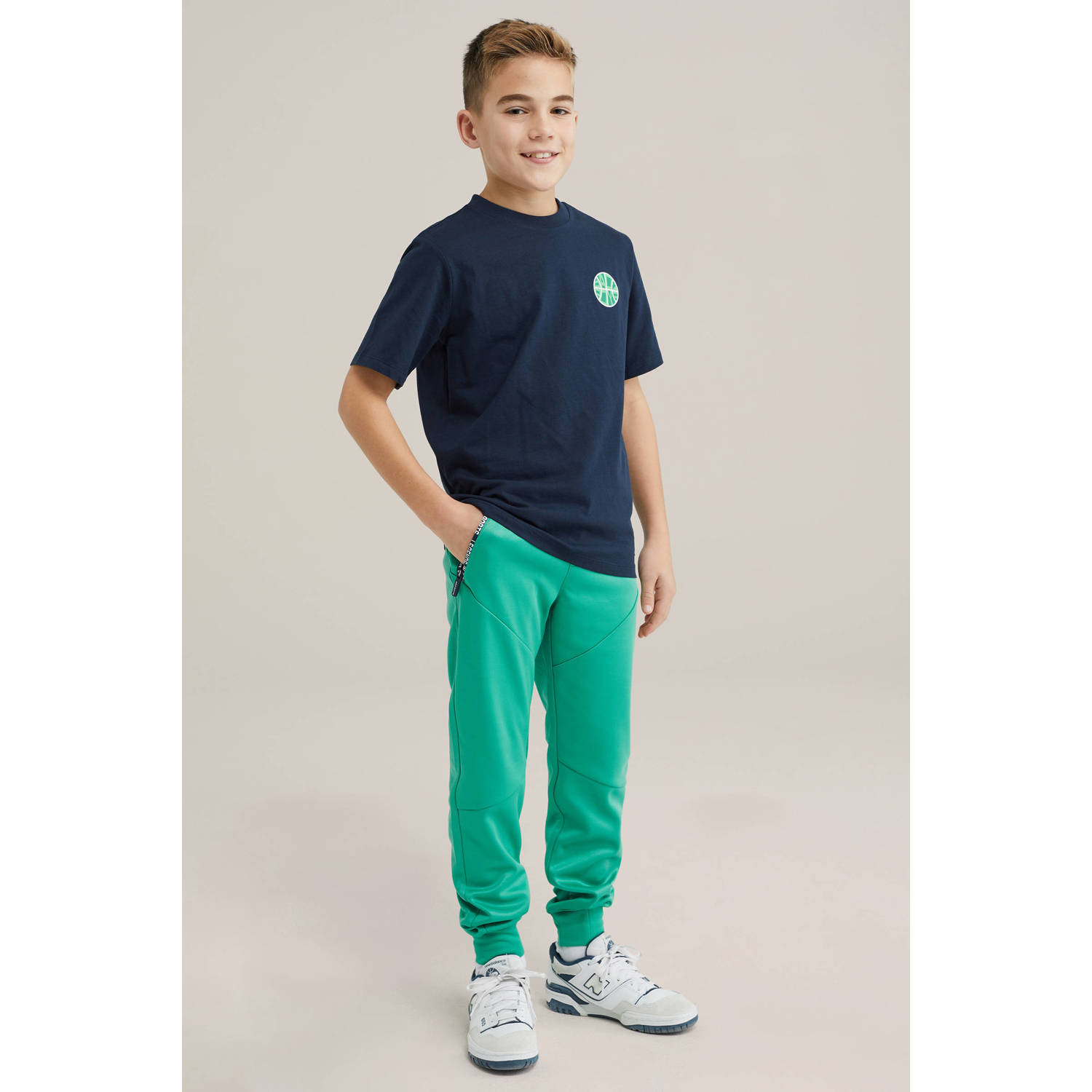WE Fashion Bad Boys T-shirt marine