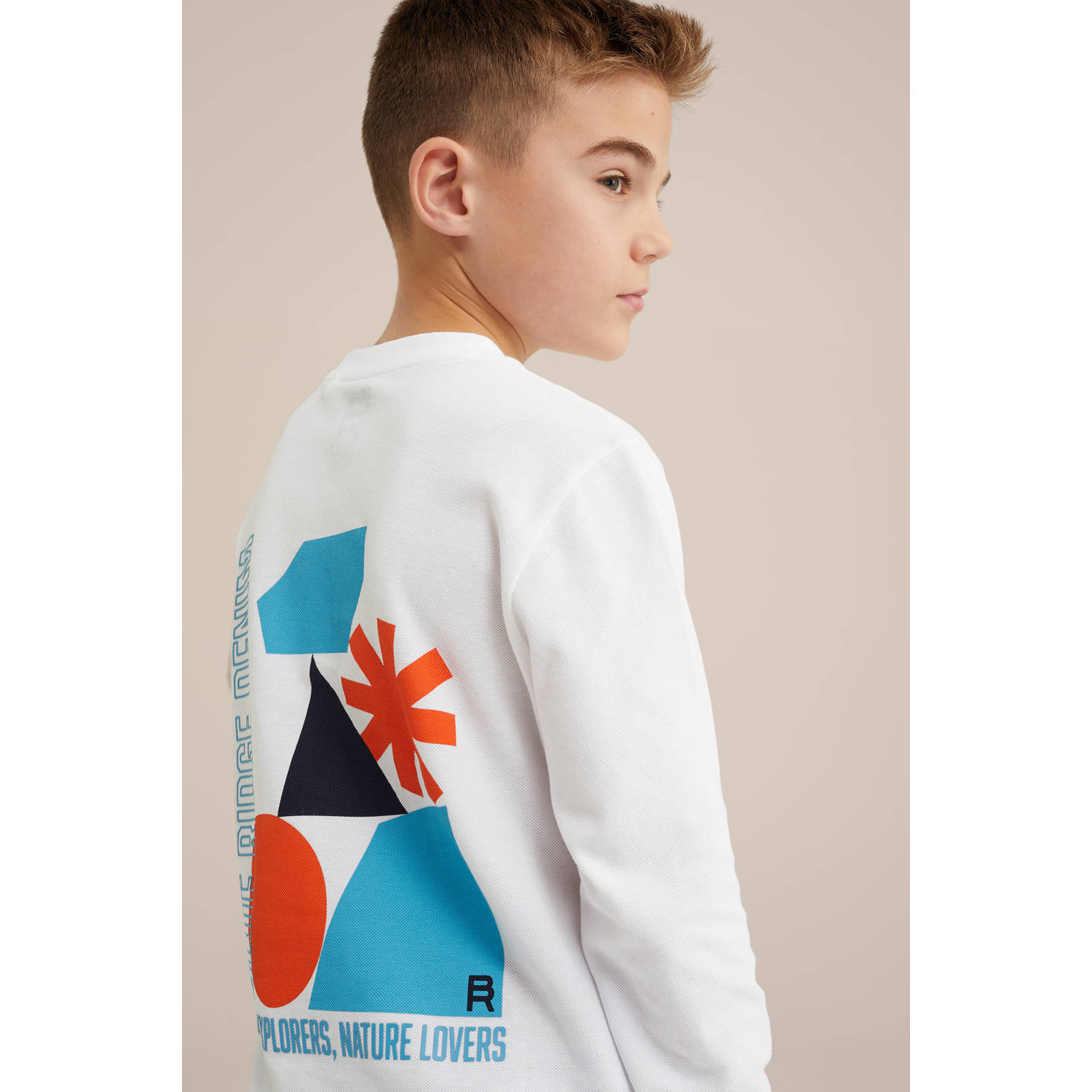 WE Fashion Blue Ridge longsleeve wit