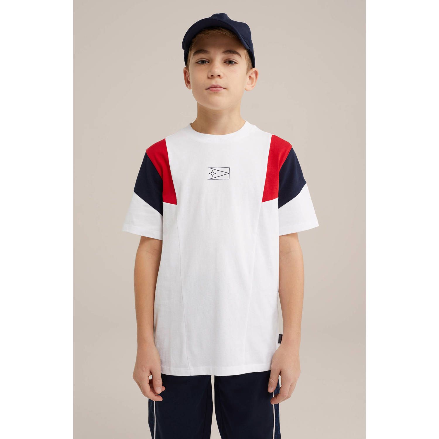 WE Fashion Bad Boys T-shirt wit