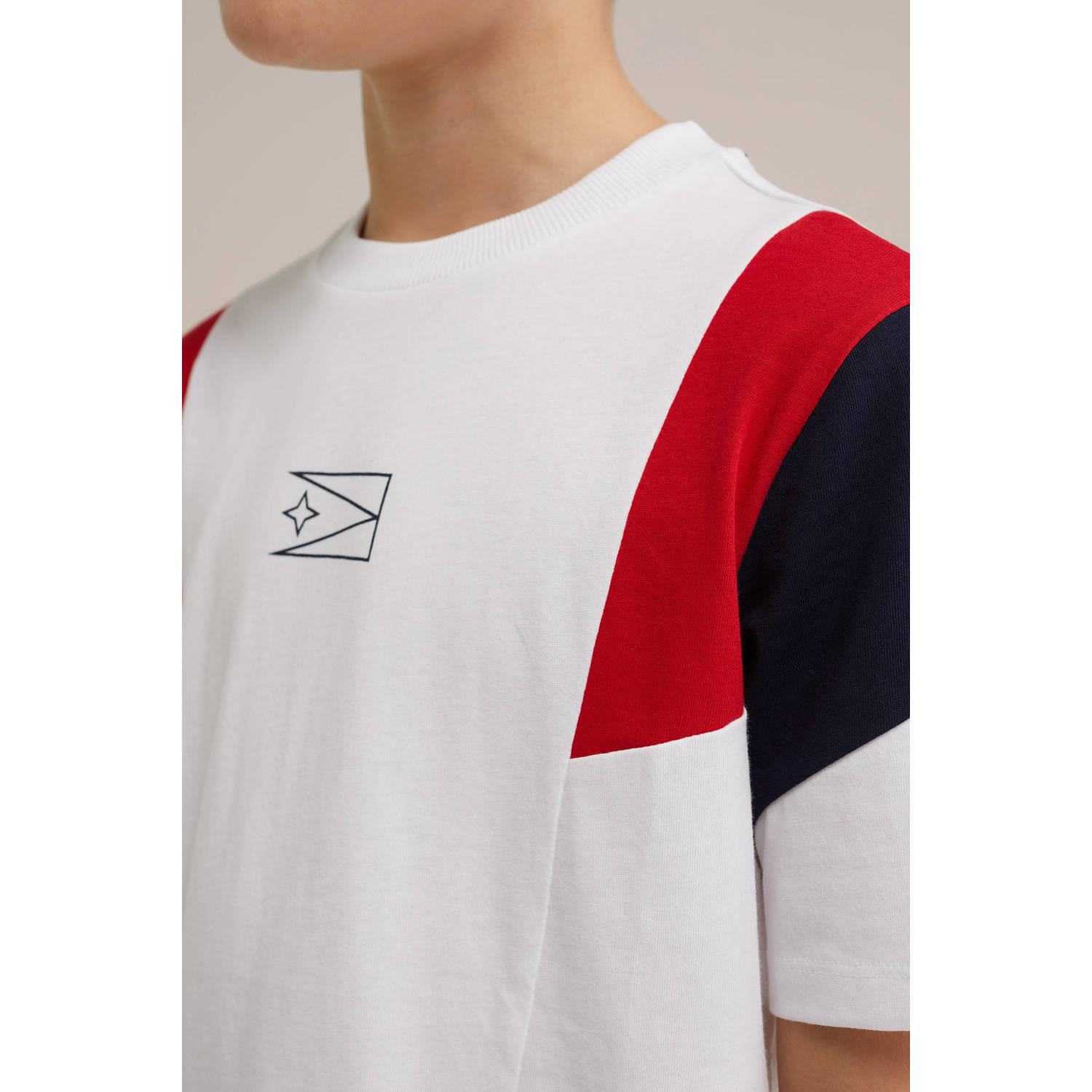 WE Fashion Bad Boys T-shirt wit